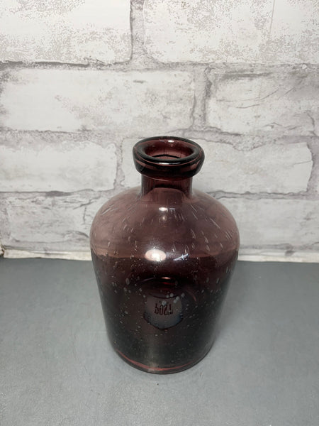 Small Purple Glass Vase