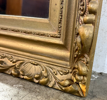 Vintage Gold Ornate Wall Mirror