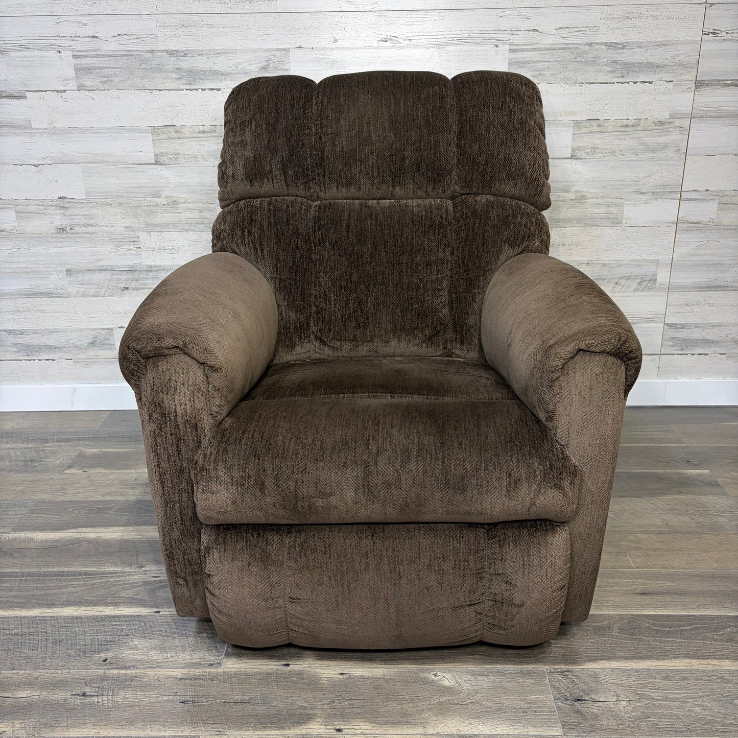 Brown Rocking Recliner Chair