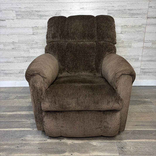 Brown Rocking Recliner Chair