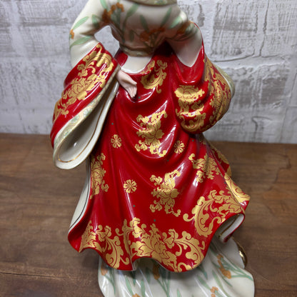 Danbury Mint Lena Liu Jade Empress Porcelain Figurine