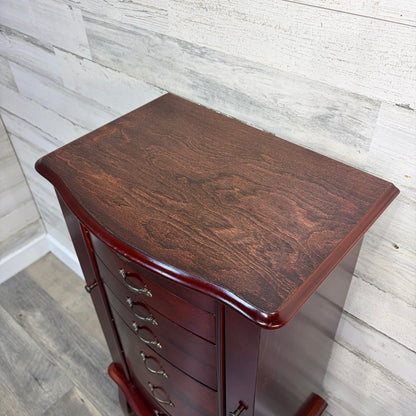 Standing Floor Jewelry Cabinet