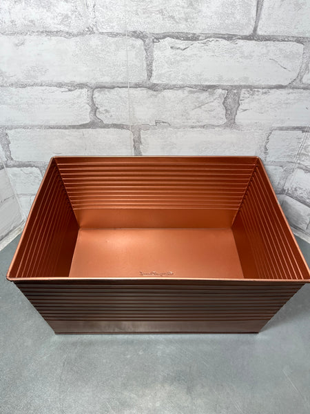 Harry & David Rectangular Metal Basket