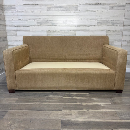 Beige Loveseat Made In USA