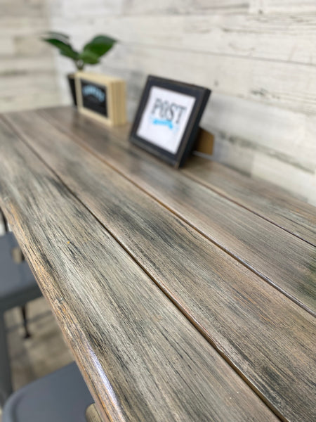 Rustic Bar Table Set