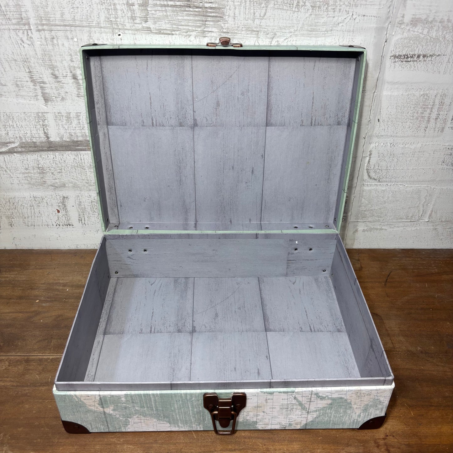 "Explore the World" Decorative Storage Box