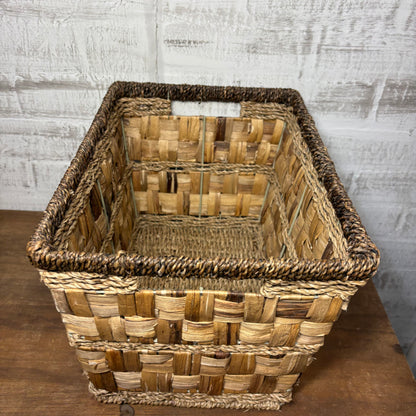 Seagrass Rope Rectangle Basket