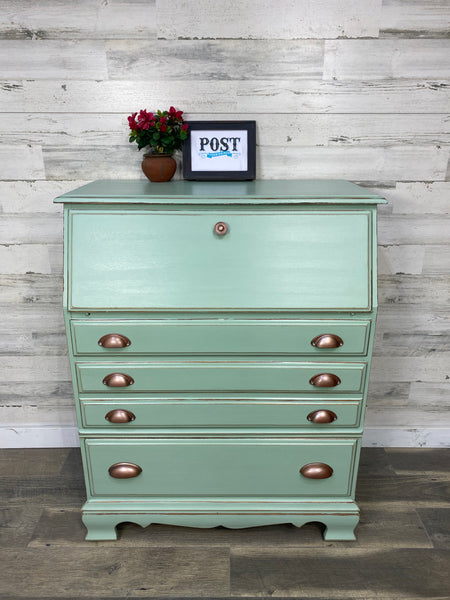 Refinished Secretary Desk