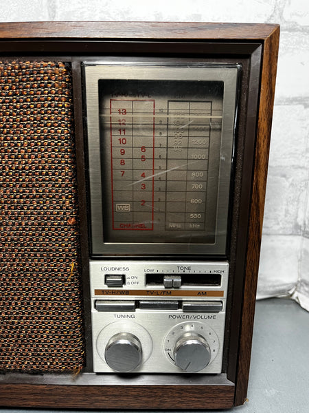 Vintage Sony Tabletop Radio FM/AM/WB