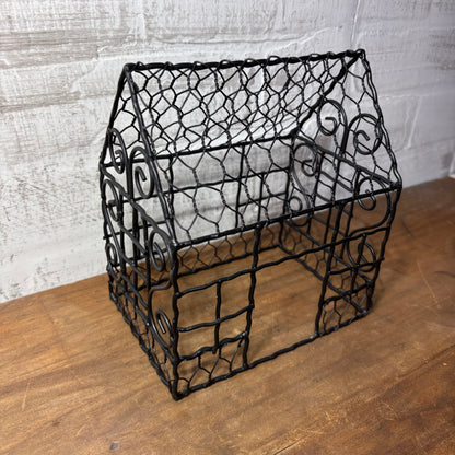 Decorative Metal Wire House