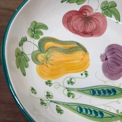 Bizzirri Italy Large Ceramic Vegetable Bowl