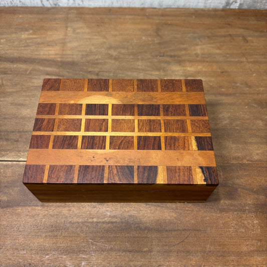 Handcrafted Wooden Trinket Box