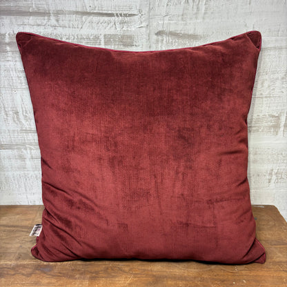 Large Red Pillow Throw Pillow