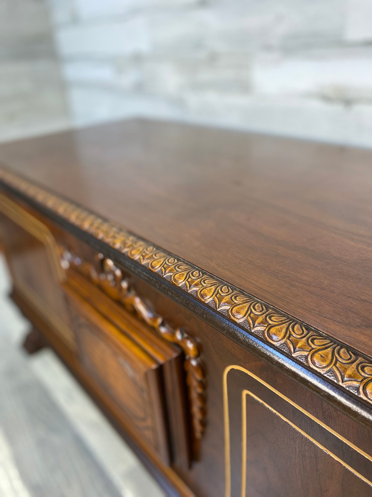 Antique Cavalier Cedar Chest