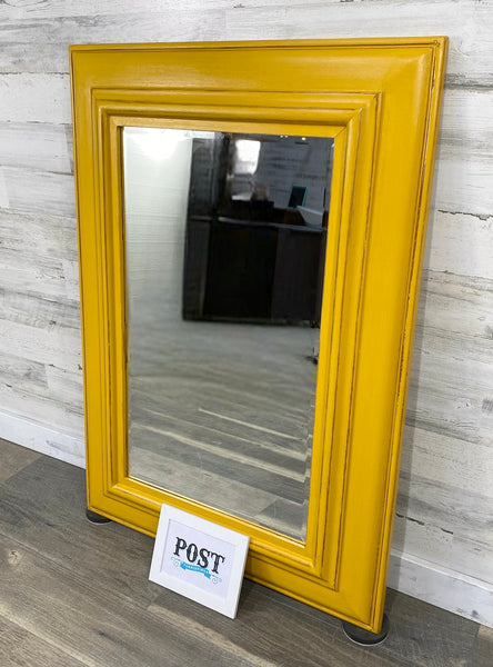 Large Yellow Mirror