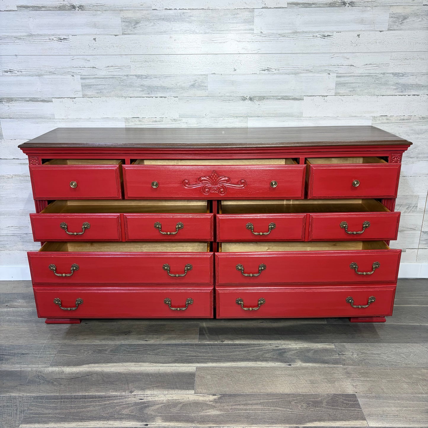 Barn Red Dresser Buffet