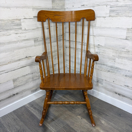 Vintage Wood Rocking Chair