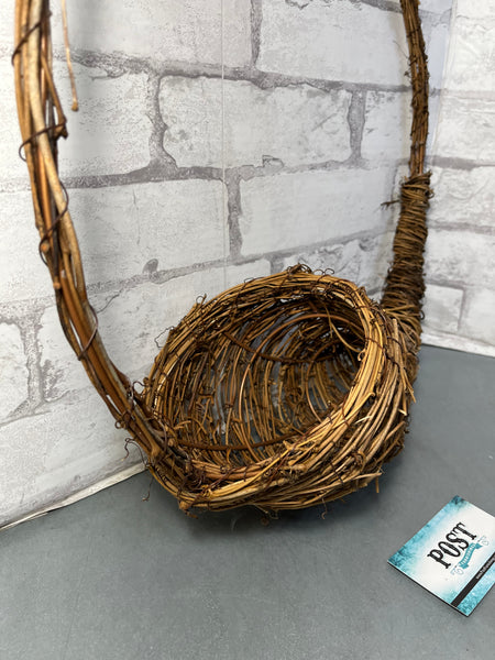 Grapevine Cornucopia Wreath