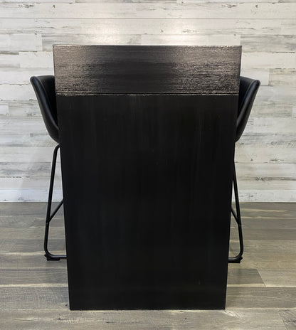 Black Bar Table & Chairs