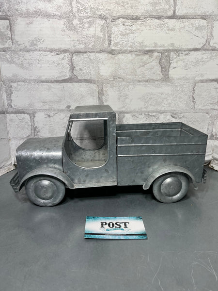 Galvanized Metal Planter Truck