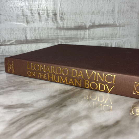 Hardcover Book Leonardo da Vinci On The Human Body