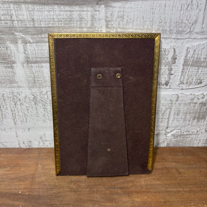 Vintage Brass Picture Frame