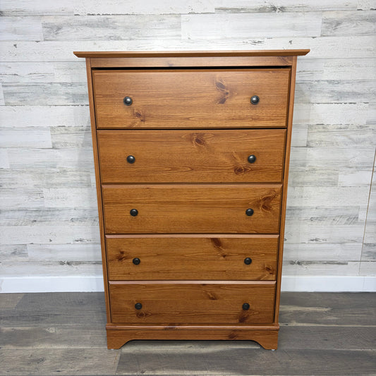 Tall Dresser W/ Kid Safe Drawers