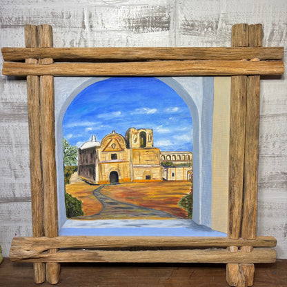 Original Canvas Acrylic South West Theme Painting