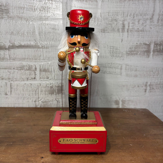 FOA Schwarz 12 Inch Wooden Musical Prince Nutcracker