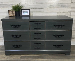 Dark Gray Dresser/ Buffet