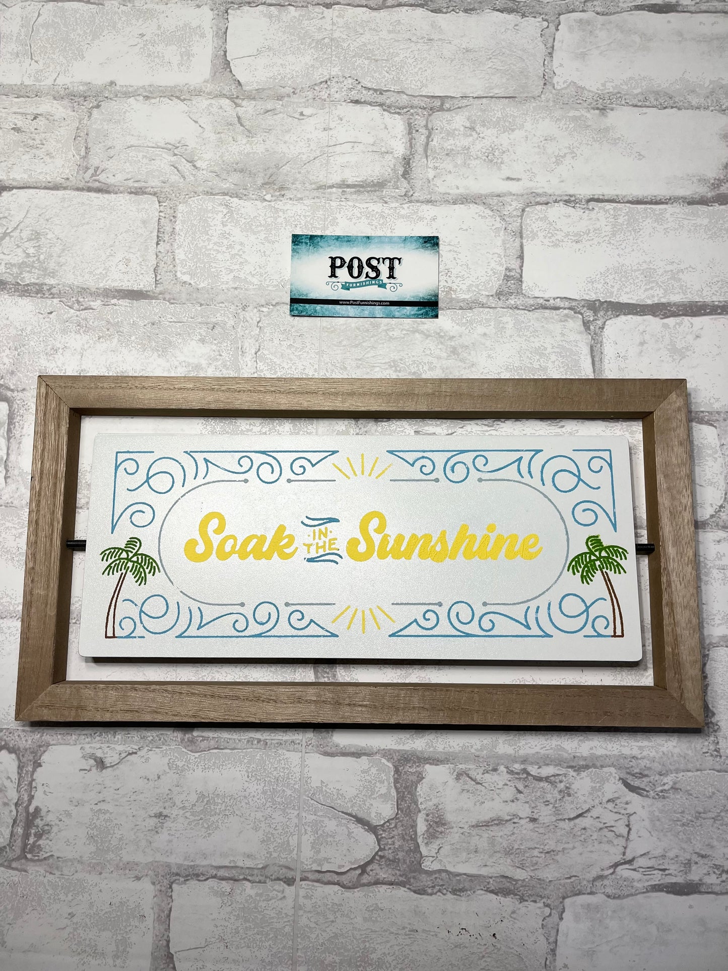 Floral Spring And Summer Flip Sign