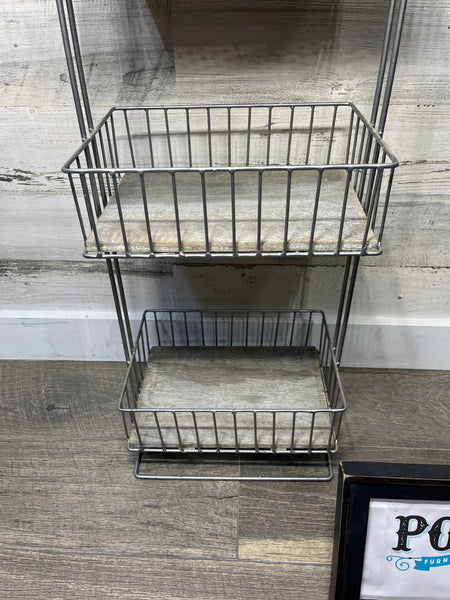 Three Tier Metal Storage Organizer