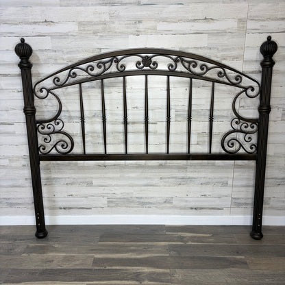 Hillsdale Chesapeake King Metal Headboard Rustic Brown