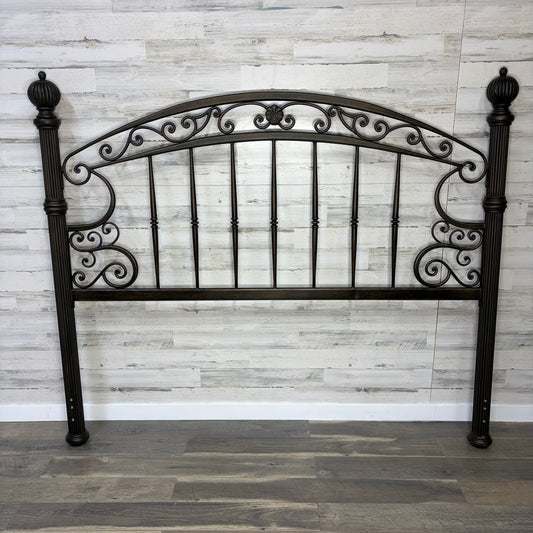 Hillsdale Chesapeake King Metal Headboard Rustic Brown