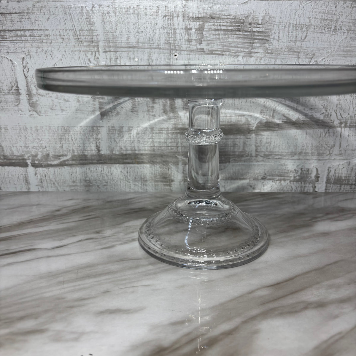 Vintage Glass Cake Stand