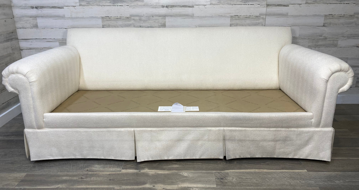 Ethan Allen Cream White Couch