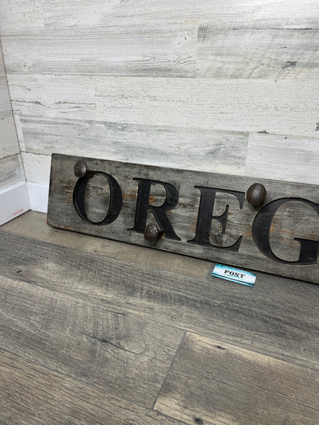 Rustic “Oregon” Coat Rack