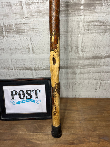 Natural Carved Wood Cane