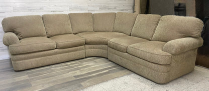 3pc Sherrill Sectional Sofa Couch