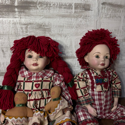Marie Osmond Porcelain Hansel & Gretel Dolls