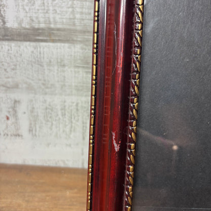 Burgundy Ornate Frame