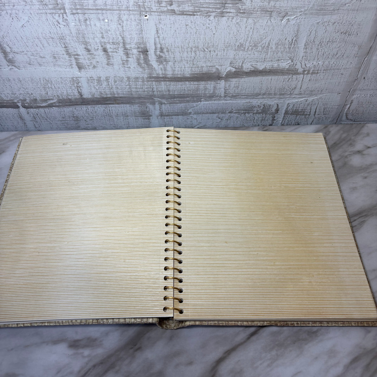 Vintage Tan Photo Album