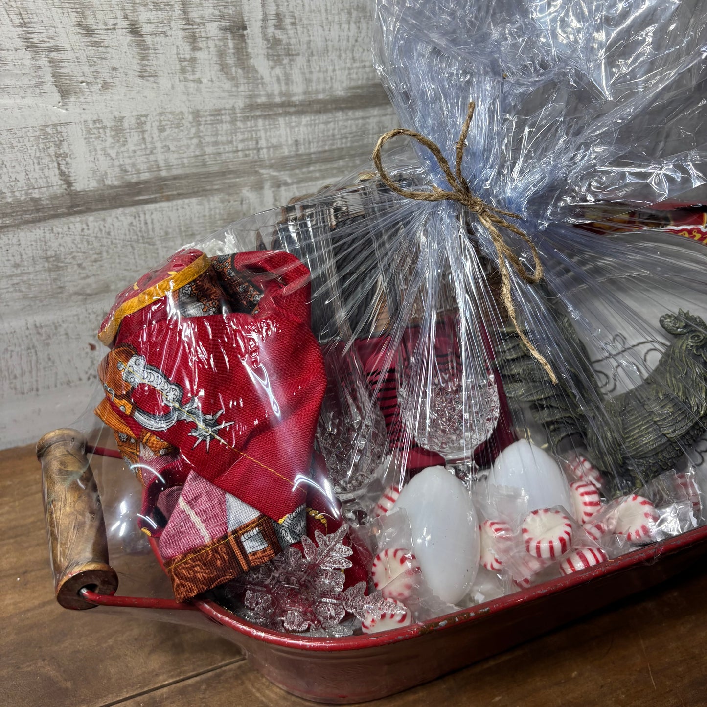Farmhouse Theme Gift Basket