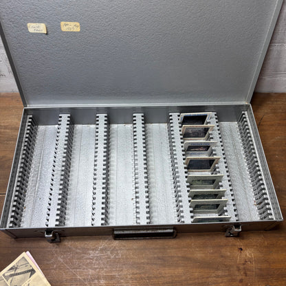 Vintage 35 mm 2-Inch Slide Storage Case For 150 Slides