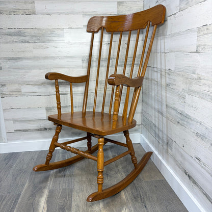 Vintage Wood Rocking Chair