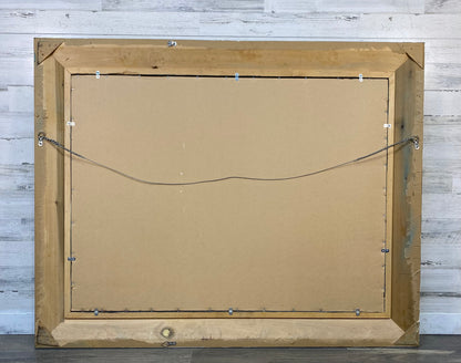 59” x 47” Huge Teal Mirror