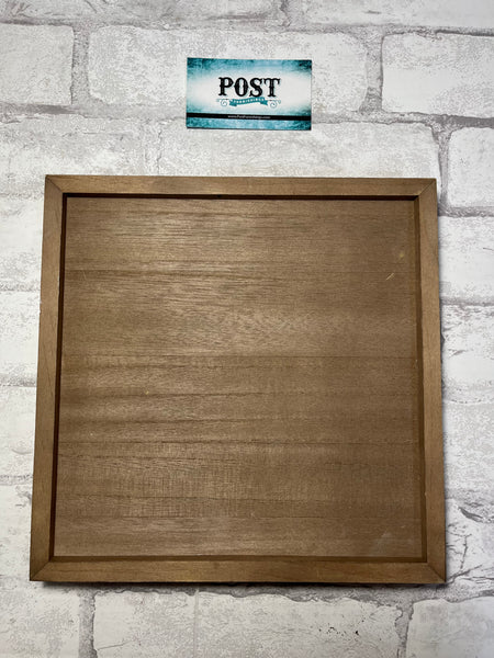 “Bougie” Wooden Wall Decor