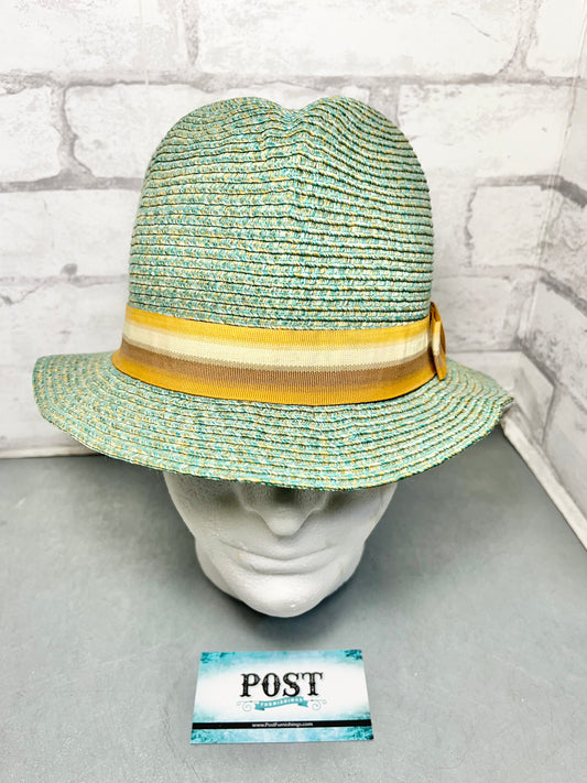 Goorin Bros Green Blue Marl Fedora