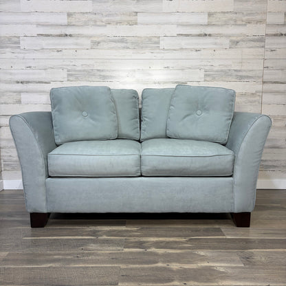 Bauhaus Blue Loveseat Sofa Couch