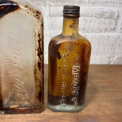 Antique Glass Bottle Set #8